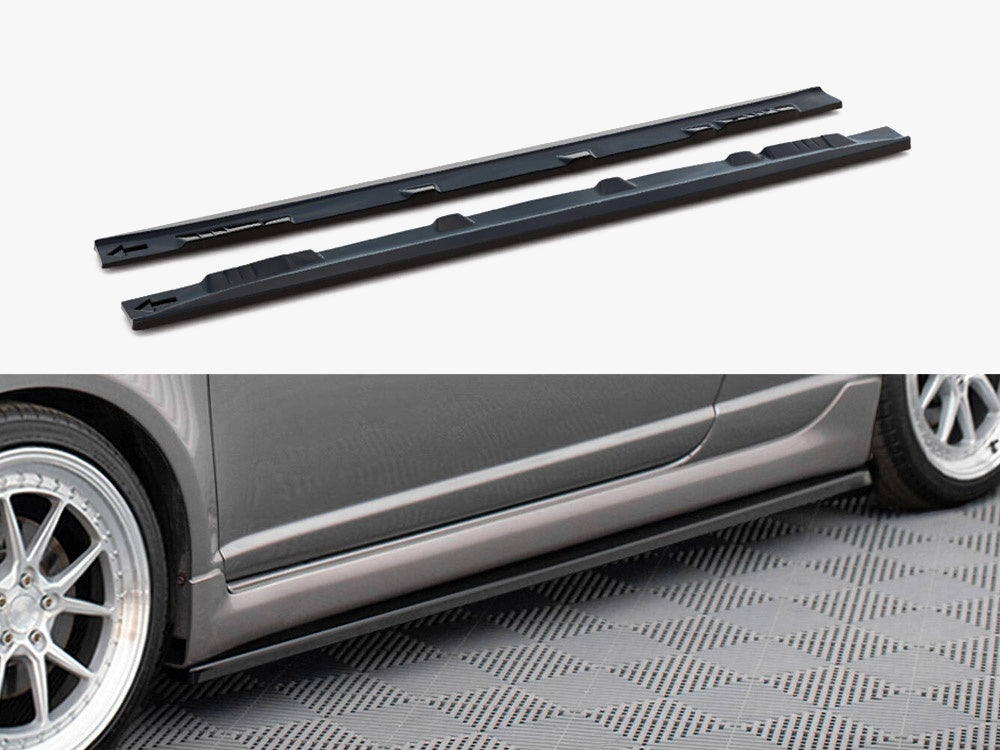 Maxton Design Side Skirts Diffusers Toyota Yaris T-Sport Mk1 Facelift - TO-YA-1F-TS-SD1G - Image 1