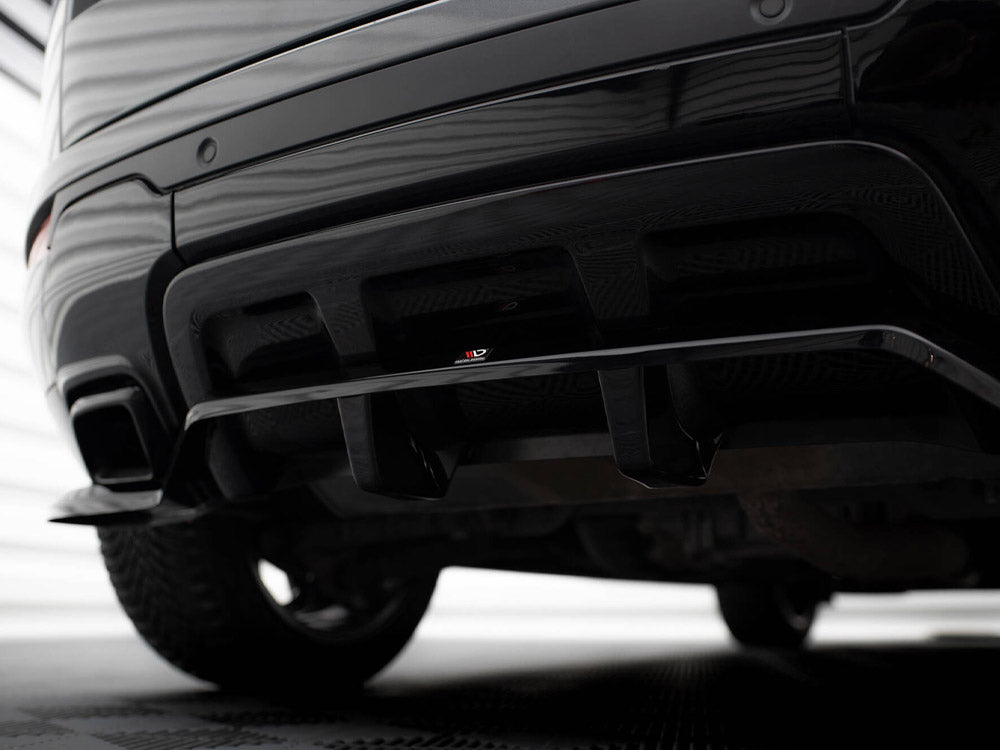 Maxton Design Rear Splitter (Vertical Bars) Land Rover Range Rover Evoque HSE Dynamic Mk1 Facelift - LR-RR-EV-1-RD1G+RD2G - Image 5