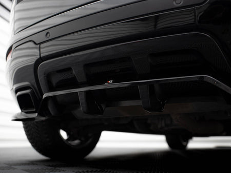 Maxton Design Rear Splitter (Vertical Bars) Land Rover Range Rover Evoque HSE Dynamic Mk1 Facelift - LR-RR-EV-1-RD1G+RD2G - Image 5