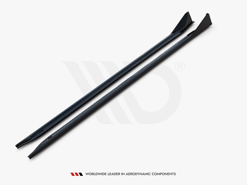Maxton Design Side Skirts Diffusers V.3 CSL Look BMW M3 Sedan / Touring G80 / G81 - BM-3-G80-M-SD3G - Image 5