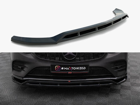 Maxton Design Front Splitter Mercedes-Benz GLC Coupe AMG-Line / 43 AMG C253 - ME-GLC-C253-AMGLINE-FD1G+FD1RG - Image 1