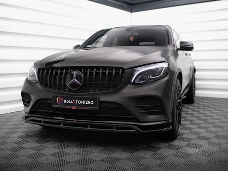 Maxton Design Front Splitter Mercedes-Benz GLC Coupe AMG-Line / 43 AMG C253 - ME-GLC-C253-AMGLINE-FD1G+FD1RG - Image 2
