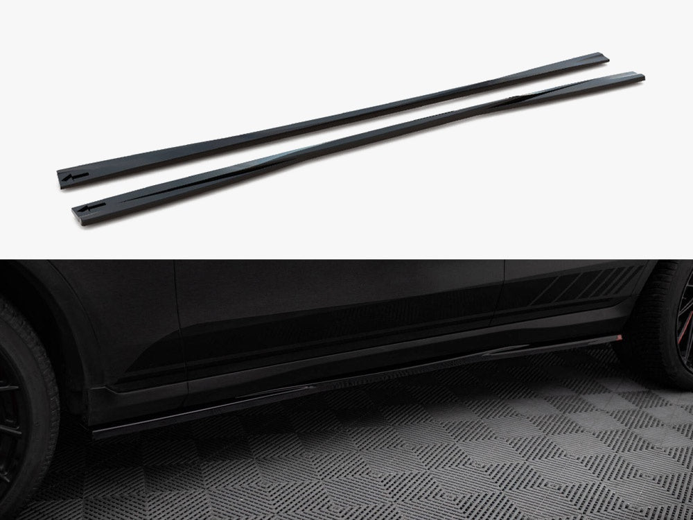 Maxton Design Side Skirts Diffusers V.2 Mercedes-Benz GLC Coupe AMG-Line C253 - ME-GLC-C253F-AMGLINE-SD2G - Image 1
