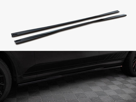 Maxton Design Side Skirts Diffusers V.2 Mercedes-Benz GLC Coupe AMG-Line C253 - ME-GLC-C253F-AMGLINE-SD2G - Image 1