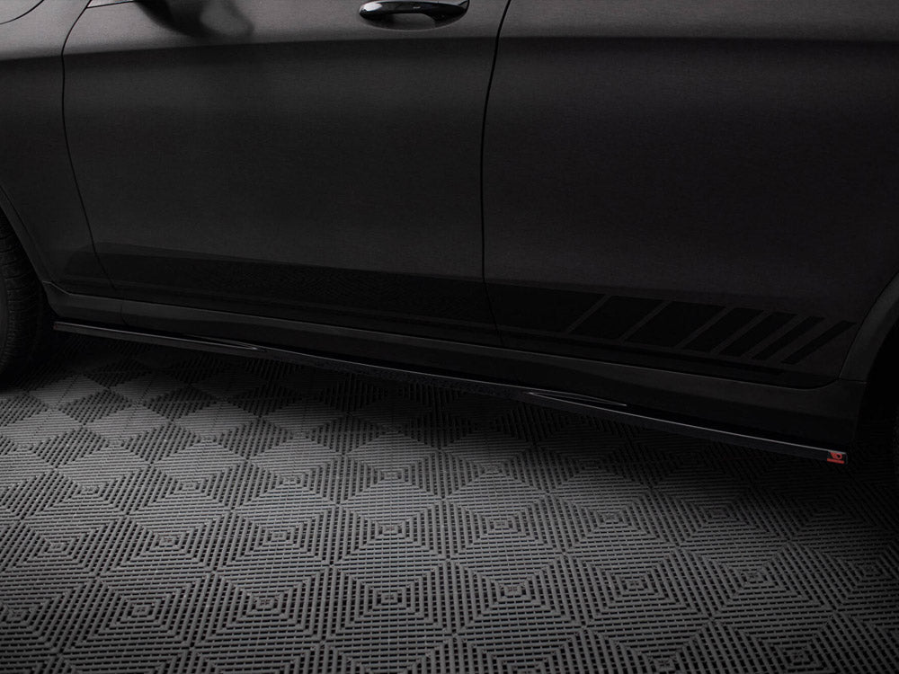 Maxton Design Side Skirts Diffusers V.2 Mercedes-Benz GLC Coupe AMG-Line C253 - ME-GLC-C253F-AMGLINE-SD2G - Image 4