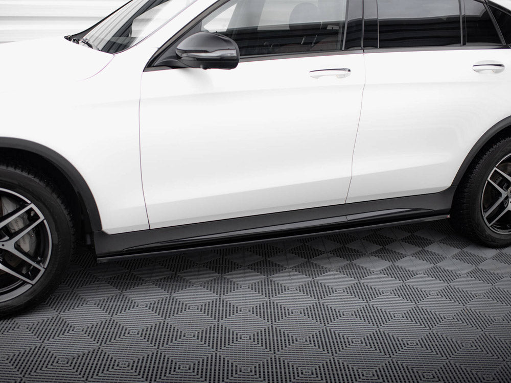 Maxton Design Side Skirts Diffusers V.3 Mercedes-Benz GLC Coupe AMG-Line C253 - ME-GLC-C253F-AMGLINE-SD3G - Image 3
