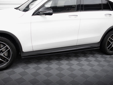 Maxton Design Side Skirts Diffusers V.3 Mercedes-Benz GLC Coupe AMG-Line C253 - ME-GLC-C253F-AMGLINE-SD3G - Image 3