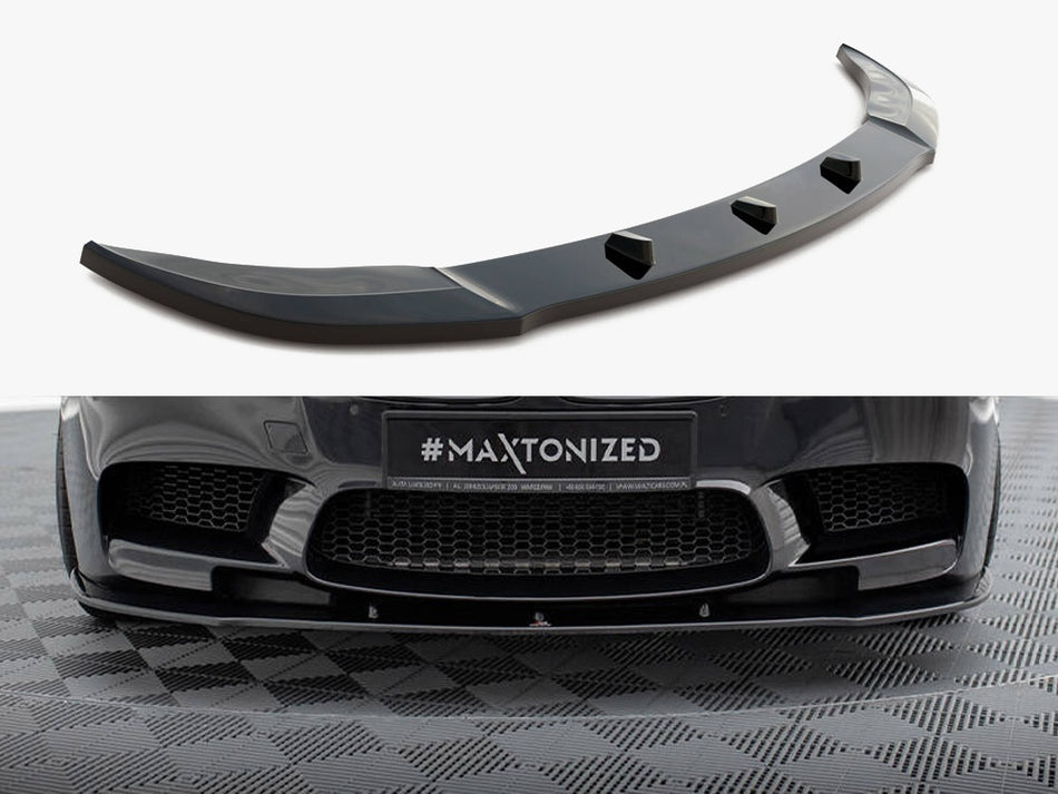 Maxton Design Front Splitter V.1 BMW M5 F10 / F11 - BM-5-10-M-FD1G - Image 1