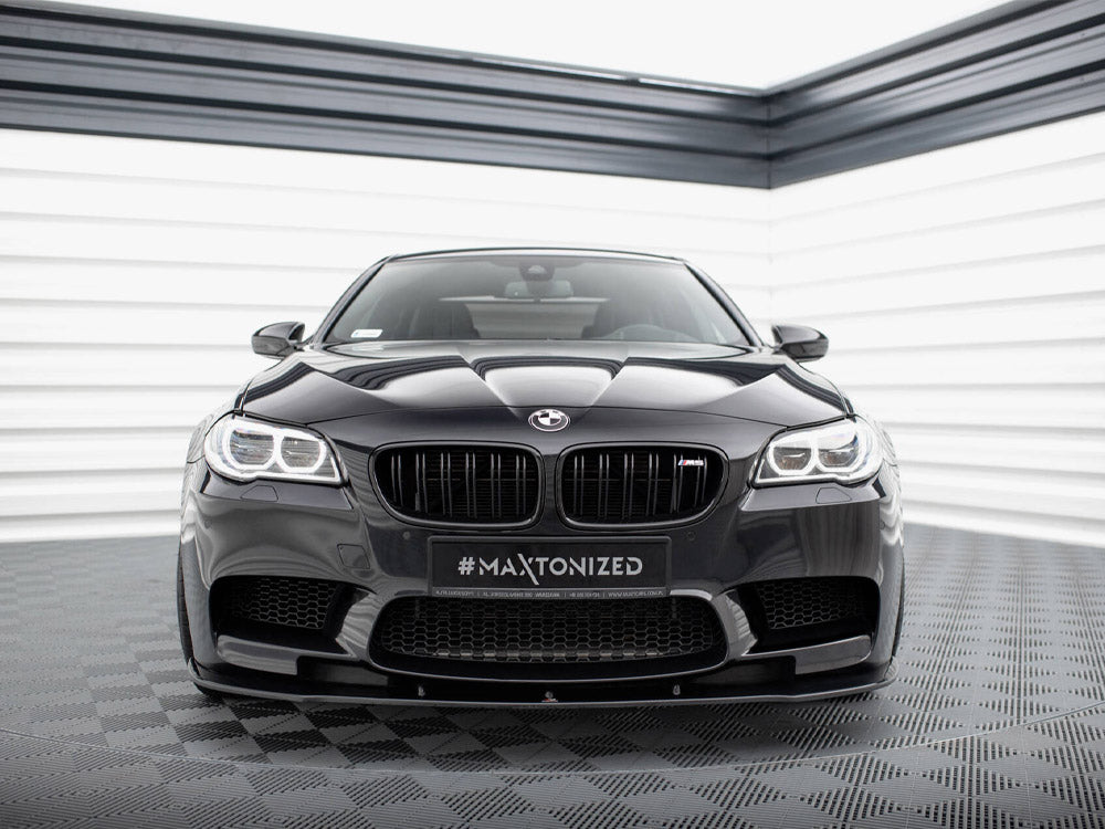 Maxton Design Front Splitter V.1 BMW M5 F10 / F11 - Textured - BM-5-10-M-FD1T - Image 3