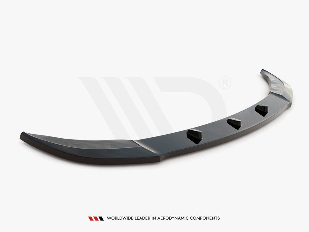 Maxton Design Front Splitter V.1 BMW M5 F10 / F11 - Textured - BM-5-10-M-FD1T - Image 5
