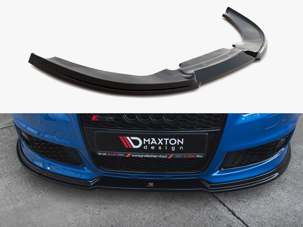 Maxton Design Front Splitter V.1 Audi RS4 B7 - AU-RS4-B7-FD1G - Image 1