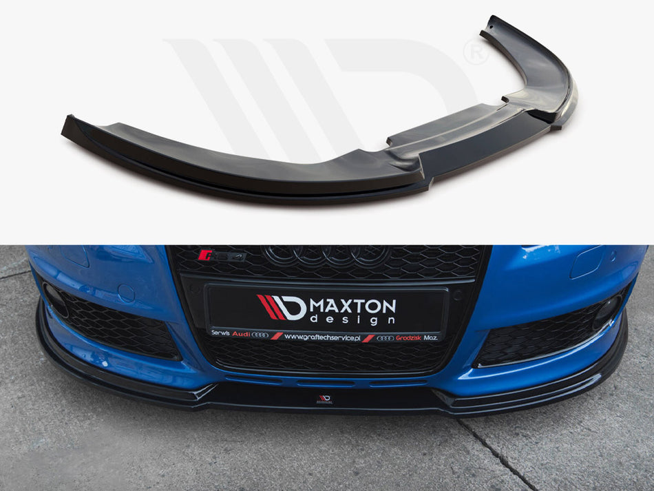 MAXTON DESIGN Front Splitter V.1 Audi RS4 B7