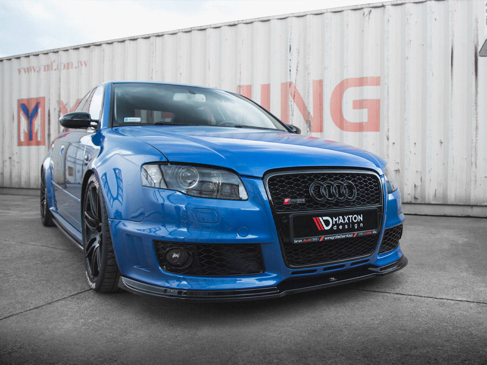 Maxton Design Front Splitter V.1 Audi RS4 B7 - AU-RS4-B7-FD1G - Image 2