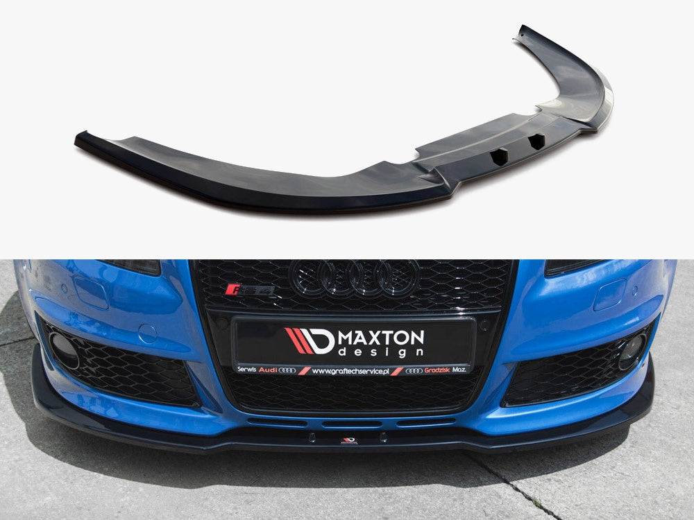 Maxton Design Front Splitter V.2 Audi RS4 B7 - AU-RS4-B7-FD2G - Image 1