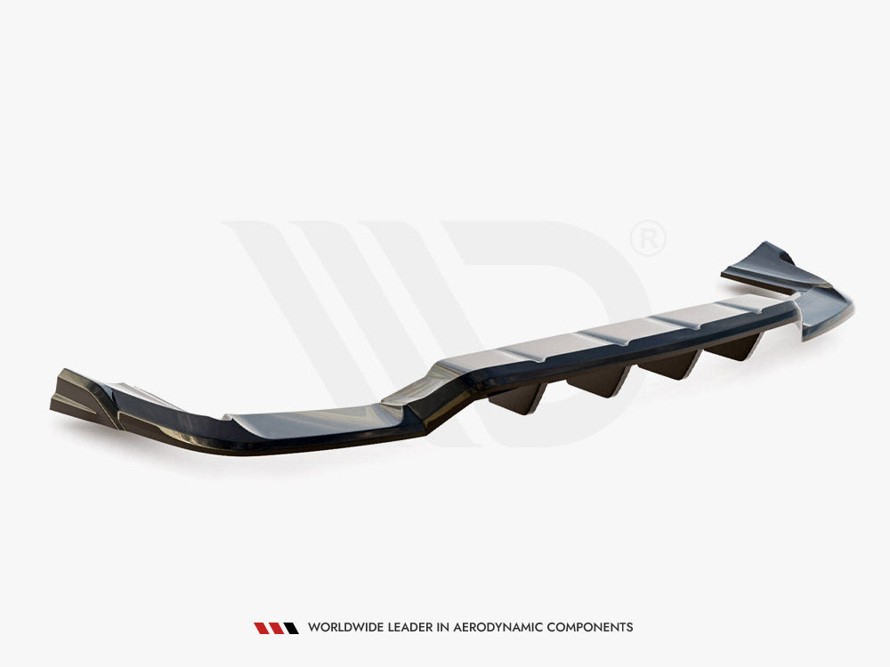 Maxton Design Rear Splitter (Vertical Bars) Porsche Cayenne Coupe / SUV Mk3 - PO-CAY-3-C-RD1G+RD2G - Image 4