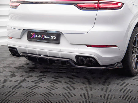 Maxton Design Rear Splitter (Vertical Bars) Porsche Cayenne Coupe / SUV Mk3 - PO-CAY-3-C-RD1G+RD2G - Image 3