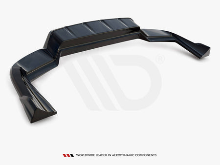 Maxton Design Rear Splitter (Vertical Bars) Porsche Cayenne Coupe / SUV Mk3 - PO-CAY-3-C-RD1G+RD2G - Image 5