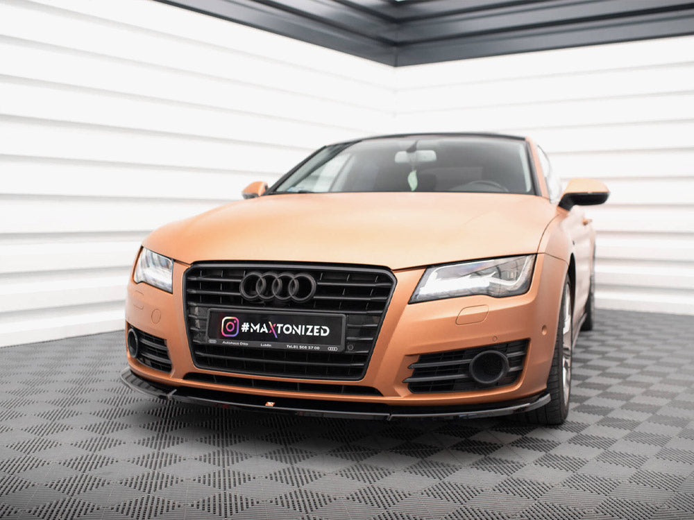 Maxton Design Front Splitter V.1 Audi A7 C7 - AU-A7-C7-FD1G - Image 2