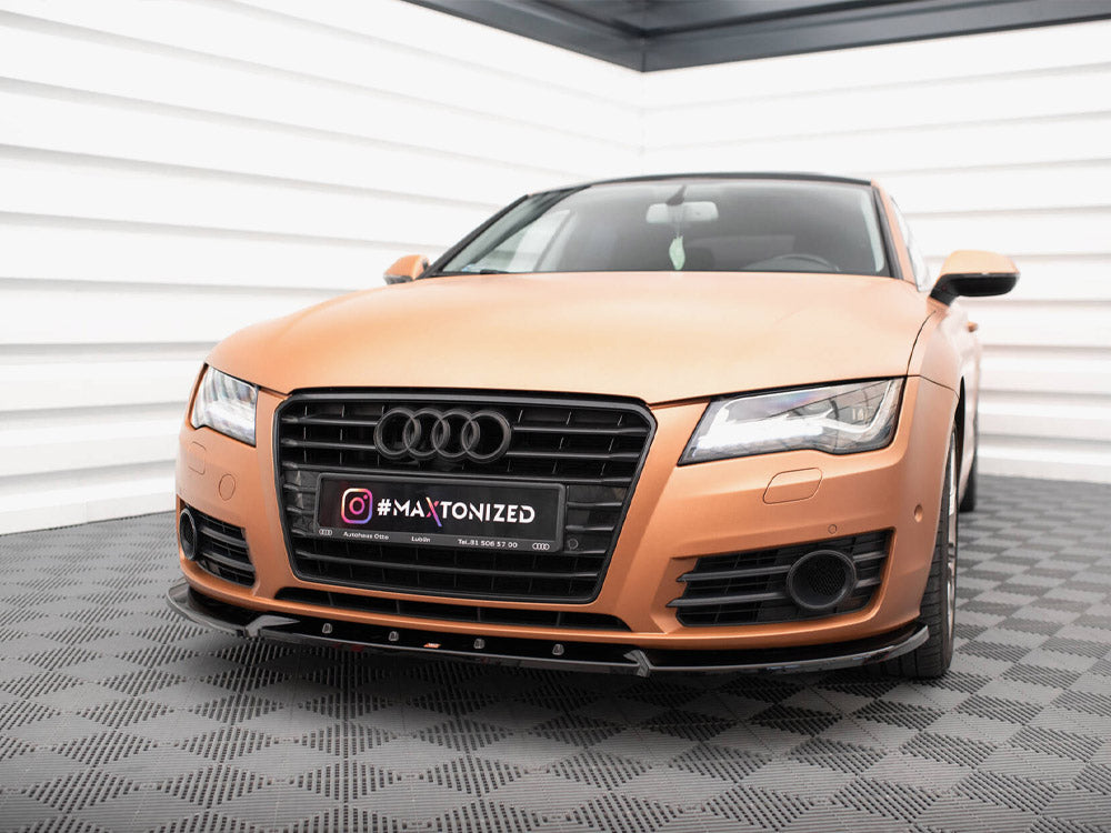 Maxton Design Front Splitter V.2 Audi A7 C7 - AU-A7-C7-FD2G - Image 2