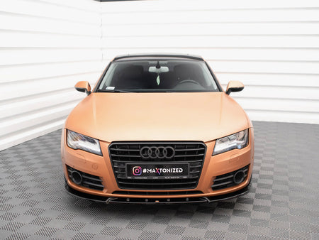 Maxton Design Front Splitter V.2 Audi A7 C7 - AU-A7-C7-FD2G - Image 3