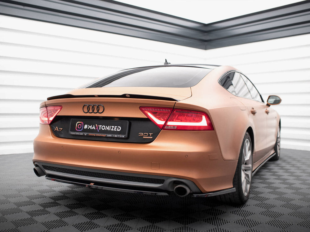 Maxton Design Rear Side Splitters V.2 Audi A7 S-Line C7 - AU-A7-C7-RSD1G - Image 2