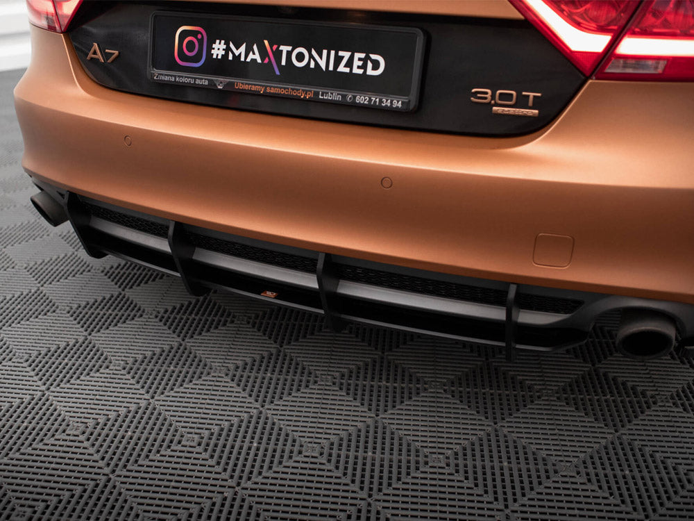 Maxton Design Street PRO Rear Diffuser Audi A7 S-Line C7 - AUA7C7CNC-RS1B - Image 3