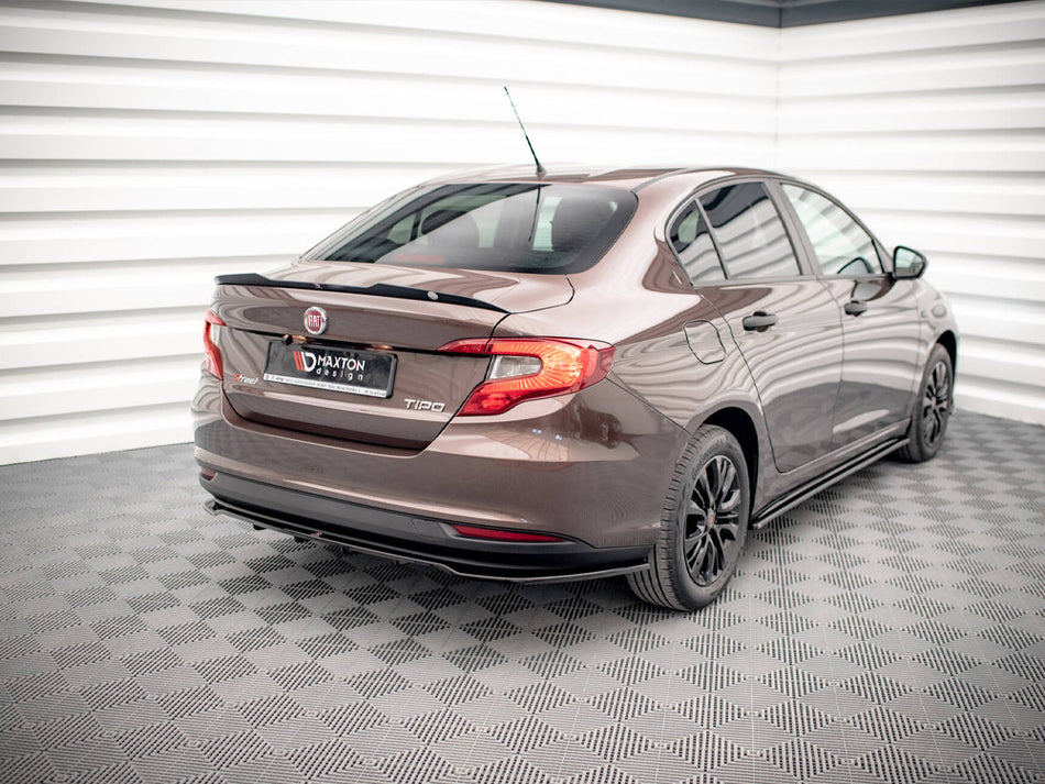 Maxton Design Central Rear Splitter (Vertical Bars) Fiat Tipo S Sedan Mk1 - FI-TI-1-S-RD1G+RD2G - Image 2