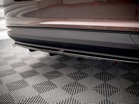 Maxton Design Central Rear Splitter (Vertical Bars) Fiat Tipo S Sedan Mk1 - FI-TI-1-S-RD1G+RD2G - Image 6