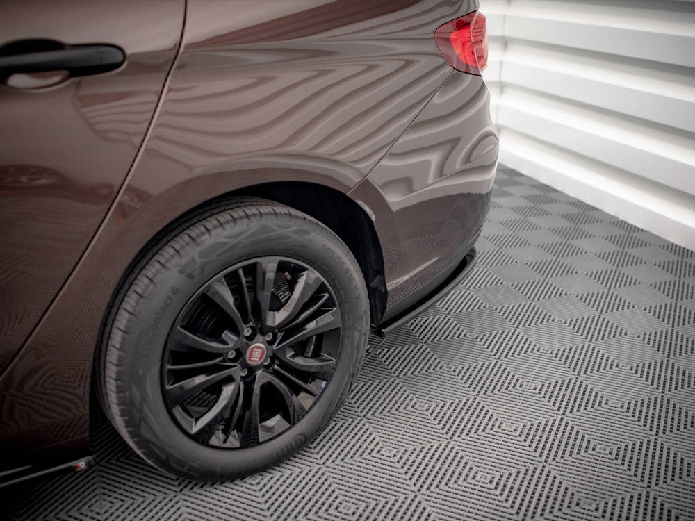 Maxton Design Central Rear Splitter (Vertical Bars) Fiat Tipo S Sedan Mk1 - FI-TI-1-S-RD1G+RD2G - Image 9
