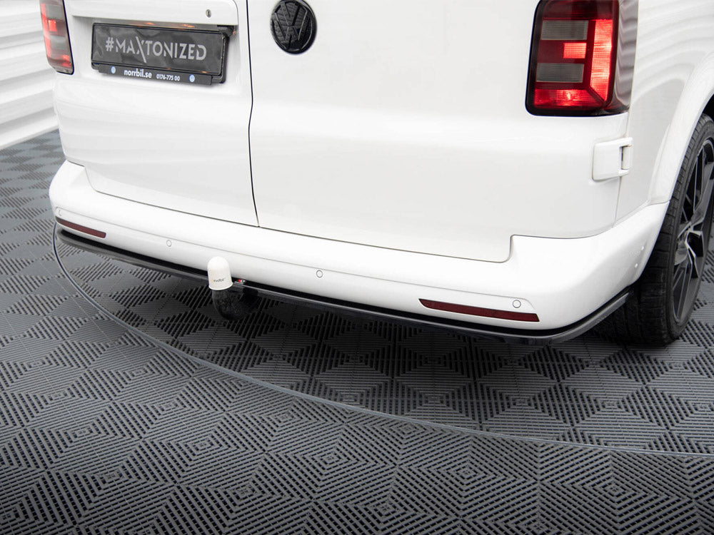 Maxton Design Central Rear Splitter Volkswagen T6 Long Facelift - VW-T6F-LONG-RD1G - Image 3