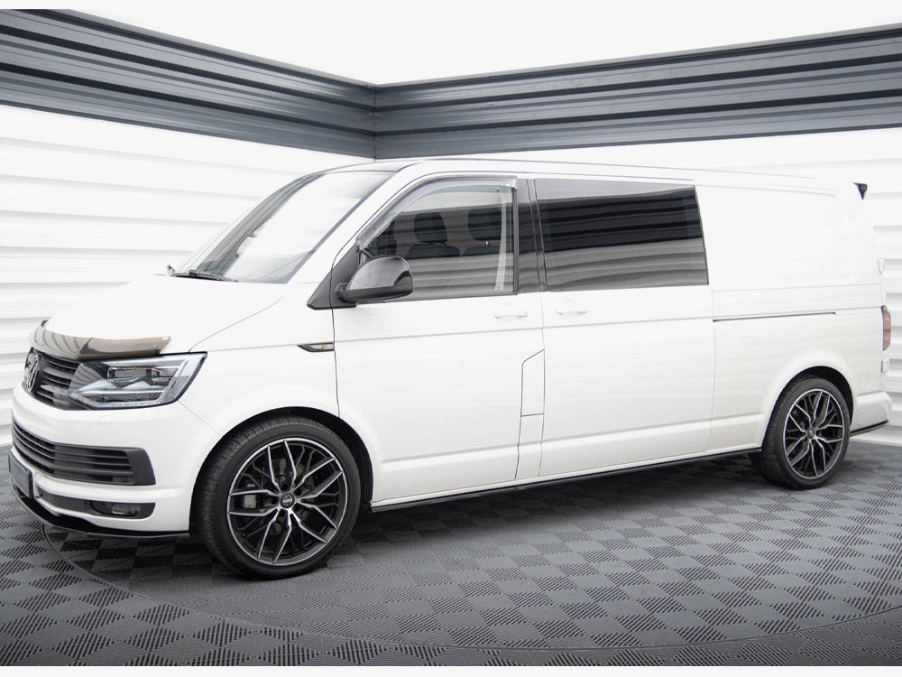 Maxton Design Side Skirts Diffusers Volkswagen T6 Long Facelift - VW-T6F-LONG-SD1A+BG - Image 2