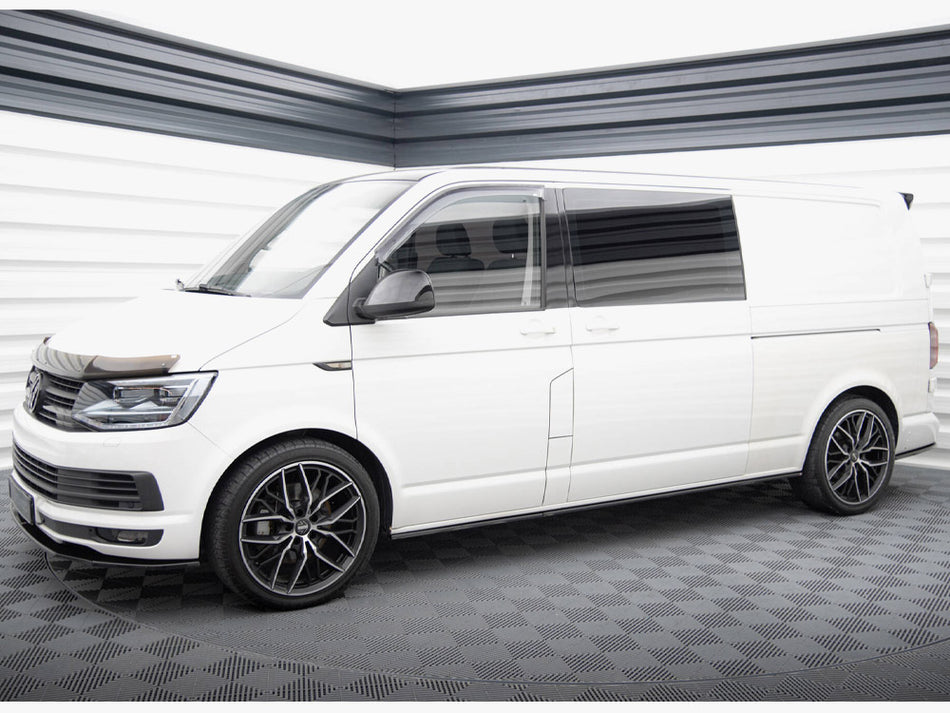 Maxton Design Side Skirts Diffusers Volkswagen T6 Long Facelift - VW-T6F-LONG-SD1A+BG - Image 2