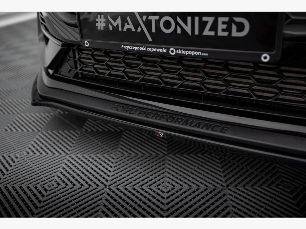 Maxton Design Front Splitter V.1 Ford Fiesta ST / ST-Line Mk8 Facelift - FO-FI-8F-ST-FD1G - Image 5