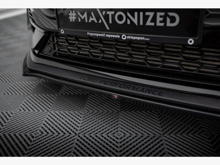 Maxton Design Front Splitter V.1 Ford Fiesta ST / ST-Line Mk8 Facelift - FO-FI-8F-ST-FD1G - Image 5