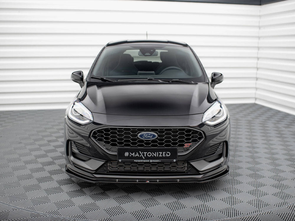 Maxton Design Front Splitter V.2 Ford Fiesta ST / ST-Line Mk8 Facelift - FO-FI-8F-ST-FD2G - Image 3