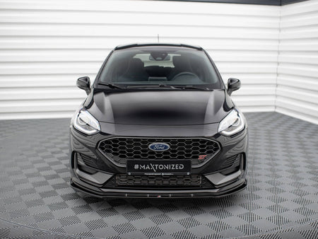 Maxton Design Front Splitter V.2 Ford Fiesta ST / ST-Line Mk8 Facelift - FO-FI-8F-ST-FD2G - Image 3