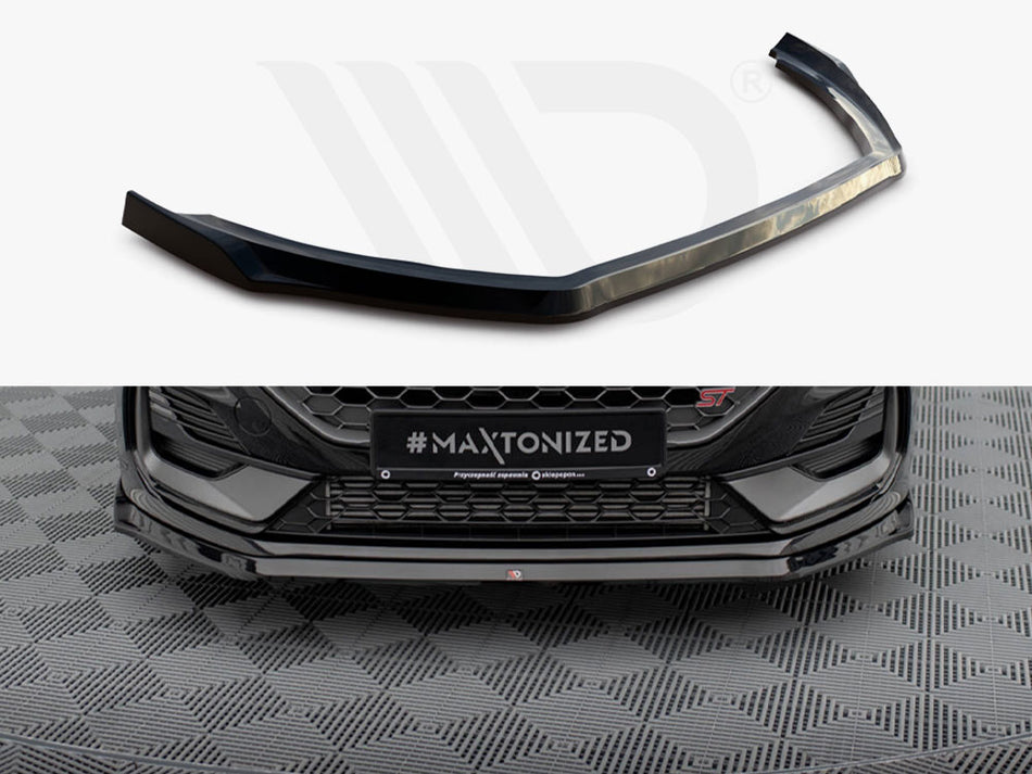 MAXTON DESIGN Front Splitter V.3 Ford Fiesta ST / ST-Line Mk8 Facelift