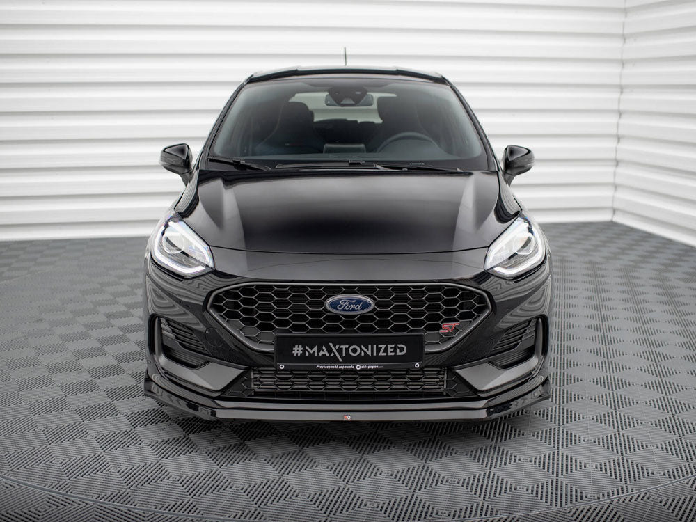 Maxton Design Front Splitter V.3 Ford Fiesta ST / ST-Line Mk8 Facelift - FO-FI-8F-ST-FD3G - Image 3