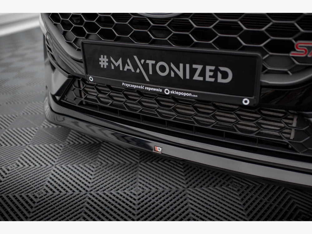 Maxton Design Front Splitter V.3 Ford Fiesta ST / ST-Line Mk8 Facelift - FO-FI-8F-ST-FD3G - Image 4
