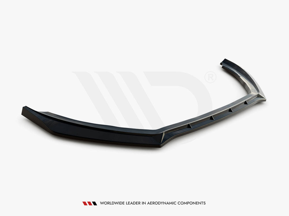Maxton Design Front Splitter V.4 Ford Fiesta ST / ST-Line Mk8 Facelift - FO-FI-8F-ST-FD4G - Image 5
