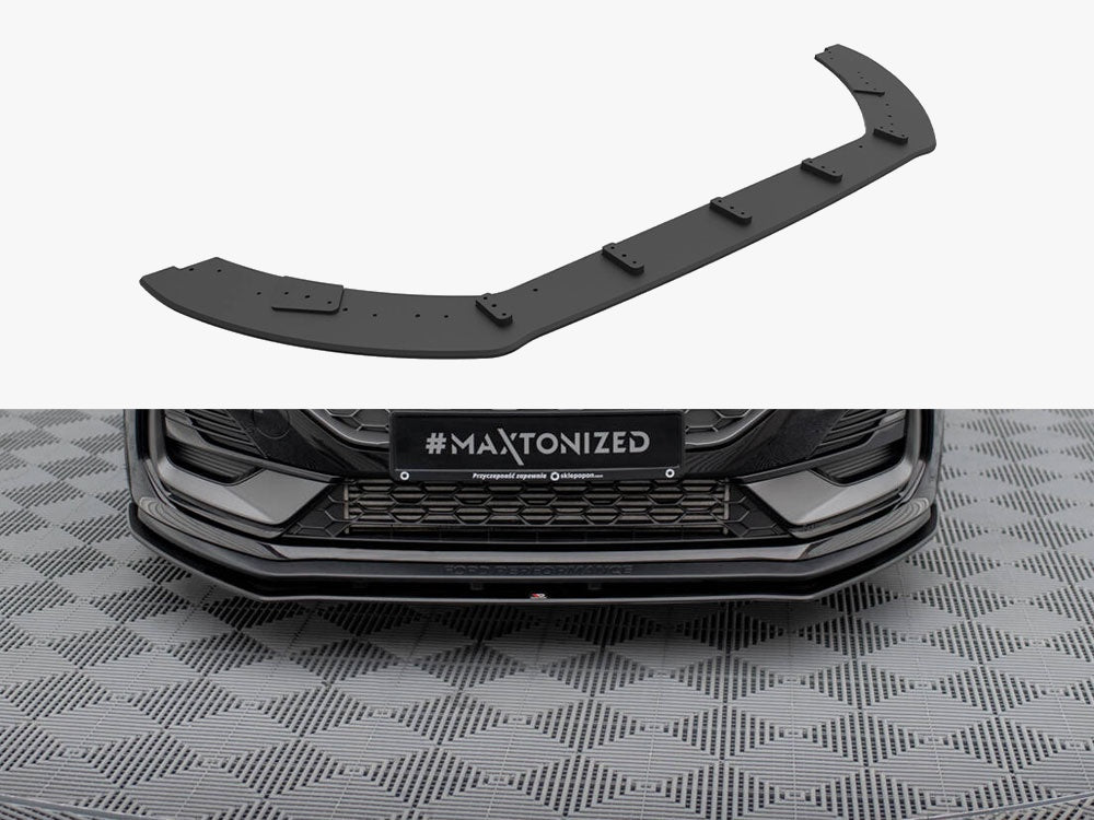 Maxton Design Street PRO Front Splitter Ford Fiesta ST Mk8 Facelift - FOFI8FSTCNC-FD1B - Image 1