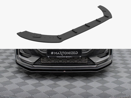 Maxton Design Street PRO Front Splitter Ford Fiesta ST Mk8 Facelift - FOFI8FSTCNC-FD1B - Image 1