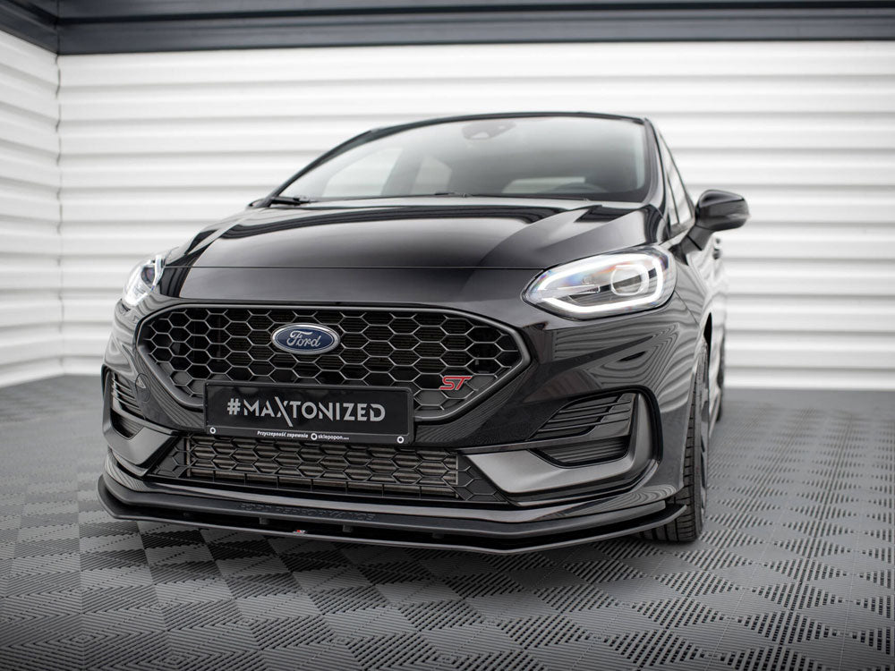 Maxton Design Street PRO Front Splitter Ford Fiesta ST Mk8 Facelift - FOFI8FSTCNC-FD1B - Image 2