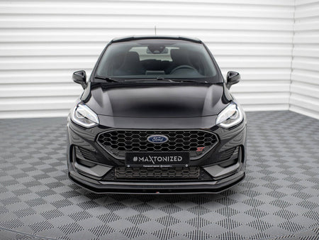 Maxton Design Street PRO Front Splitter Ford Fiesta ST Mk8 Facelift - FOFI8FSTCNC-FD1B - Image 3
