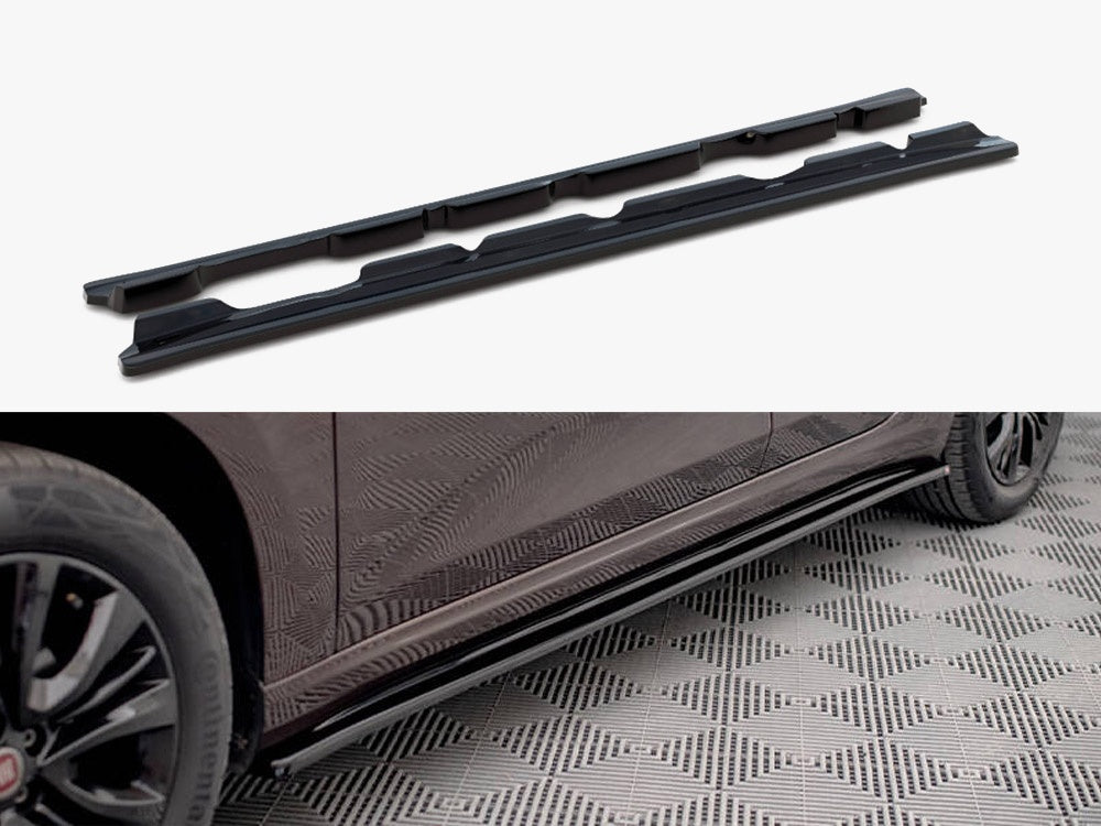 Side Skirts Diffusers Fiat Tipo S-Design - Carbon Look