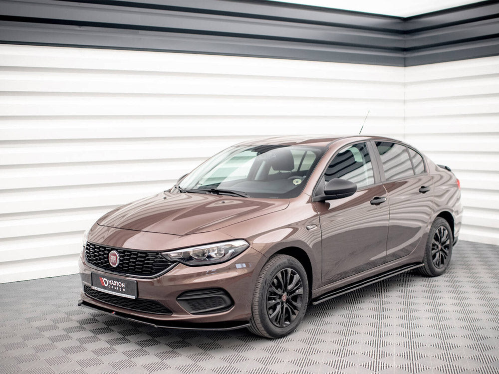 Maxton Design Side Skirts Diffusers Fiat Tipo S-Design - Carbon Look - FI-TI-1-S-SW-SD1C - Image 2