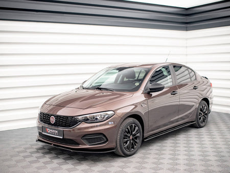 Maxton Design Side Skirts Diffusers Fiat Tipo S-Design - Carbon Look - FI-TI-1-S-SW-SD1C - Image 2