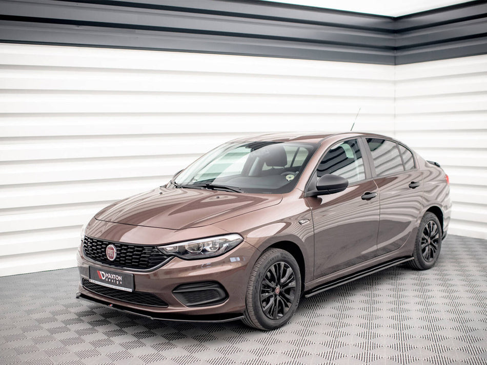 Maxton Design Side Skirts Diffusers Fiat Tipo S-Design - Carbon Look - FI-TI-1-S-SW-SD1C - Image 2