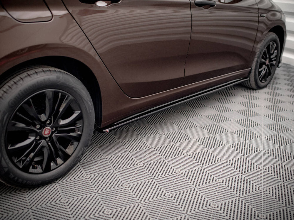 Side Skirts Diffusers Fiat Tipo S-Design - Carbon Look