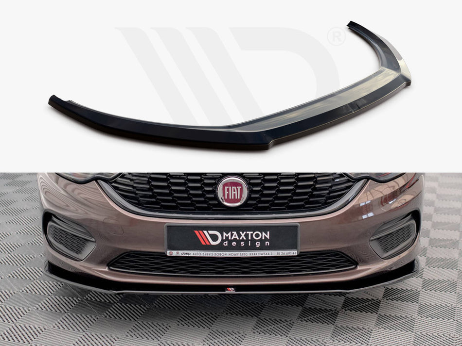 MAXTON DESIGN Front Splitter Fiat Tipo S-Design - Textured